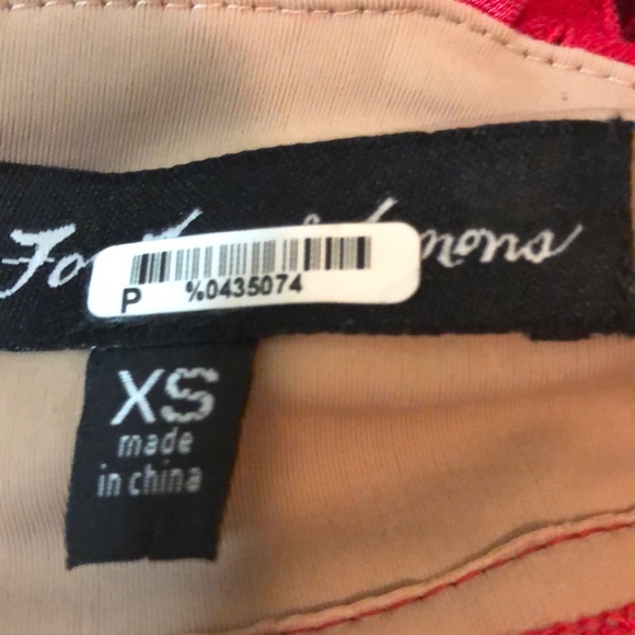 Stunning red lace Free People dress - Picture 7 of 7